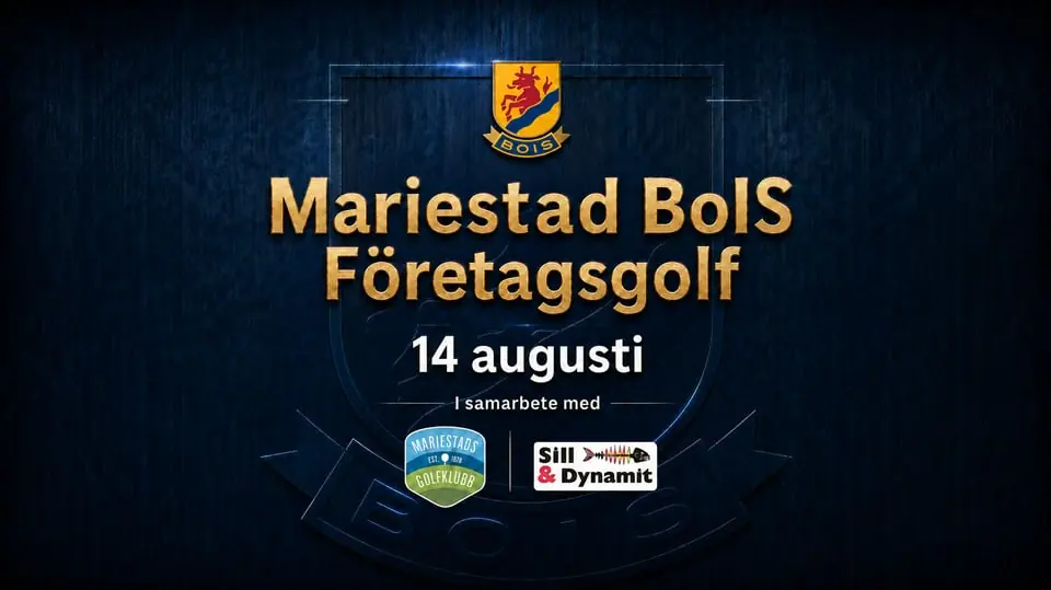 BoIS Corporate Golf at Mariestad Golf Club — Mariehus arena, Mariestad