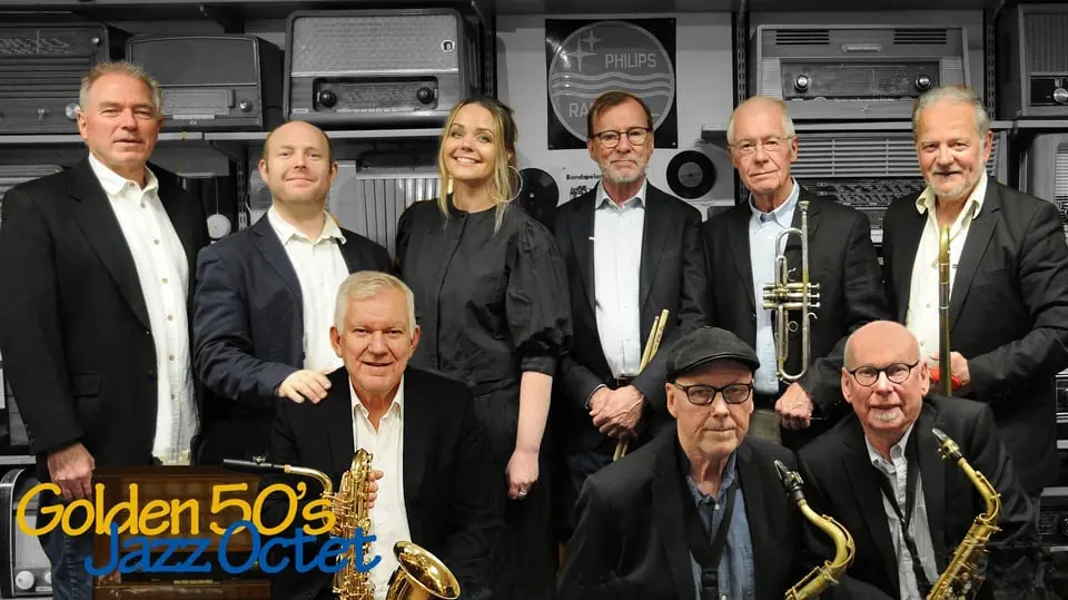 Golden 50's Jazz Octet — Kulturbaren, Folkets Hus Kulturhuset, Trollhättan