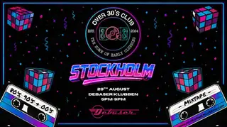 29/8 Over 30s Club Daytime Disco | Debaser Klubben