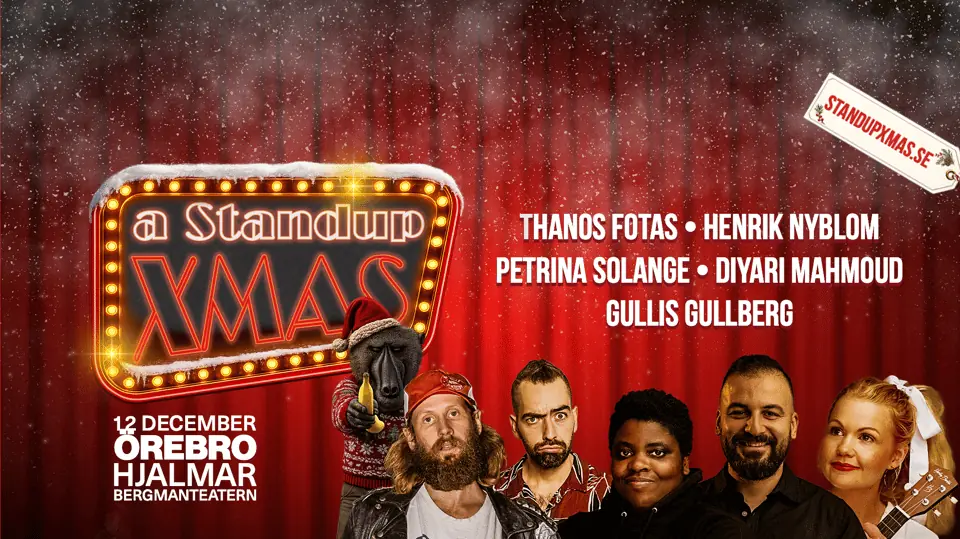 A Standup Xmas — Hjalmar Bergman Teatern, Örebro