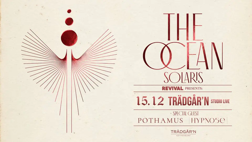 The Ocean - Trädgår'n Studio Live — trädgår’n, Gothenburg