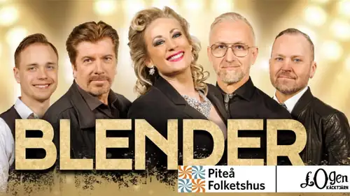 Tanssi Logen Käcktjärnissä Blenderin kanssa