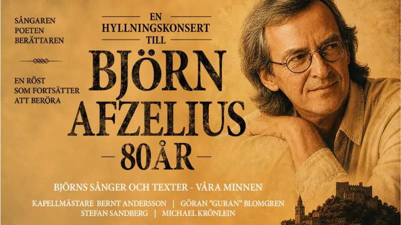 A Tribute to Björn Afzelius - 80 Years — Arena Varberg,Nöjeshallen, Varberg