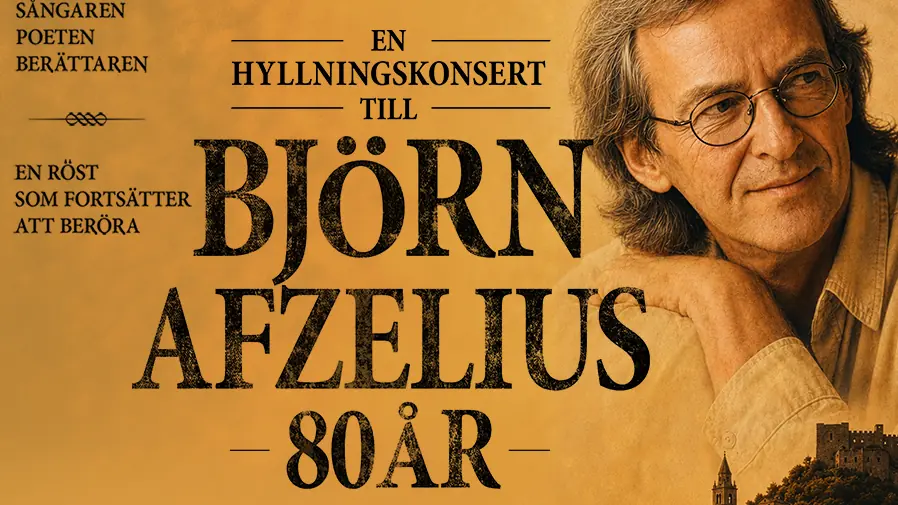 A Tribute to Björn Afzelius - 80 Years — Hebeteatern, Folkets Hus Kulturhuset, Trollhättan