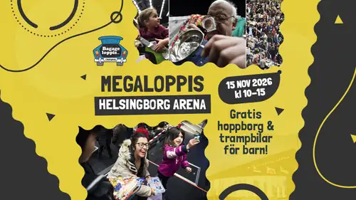 SÄLJARE - Megaloppis Helsingborg Arena