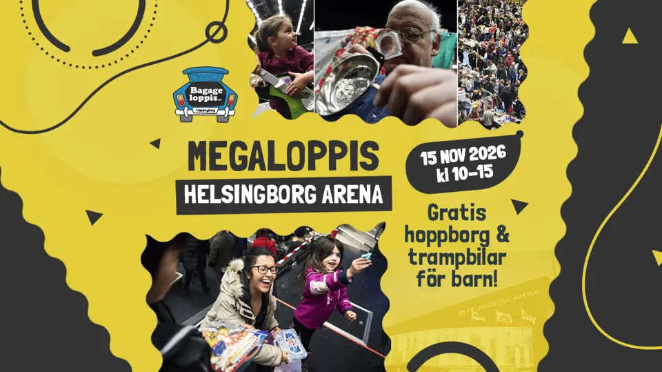 SÄLJARE - Megaloppis Helsingborg Arena — Helsingborg Arena, Helsingborg