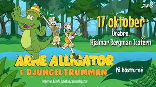 Арне Аллигатор и Джунгельтруммен