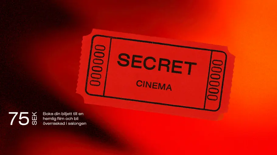 The Secret Cinema — Bio Skandia, Stockholm