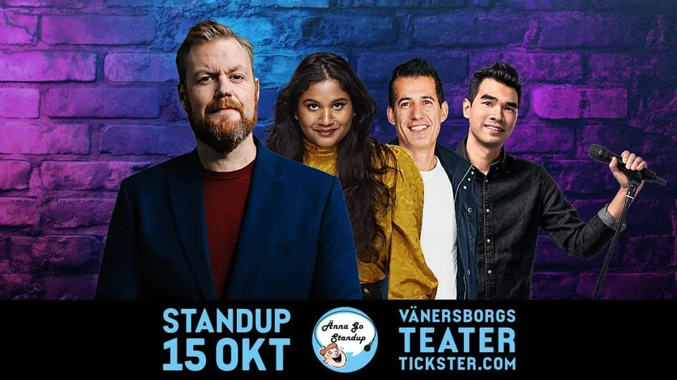 Standup Vänersborg - Kristoffer Appelquist & co — Vänersborgs teater, Vänersborg