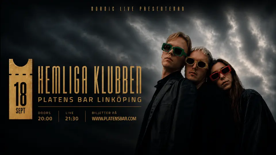 Hemliga klubben — Platens Bar, Linköping