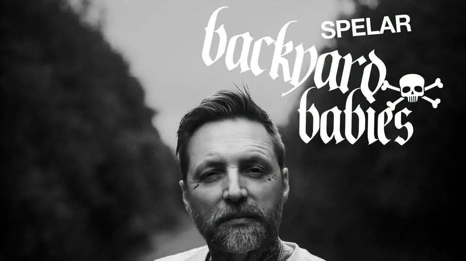 Nicke Borg with band plays Backyard Babies — Carlsson På Kajen - Folkparken vid Mälaren, Västerås