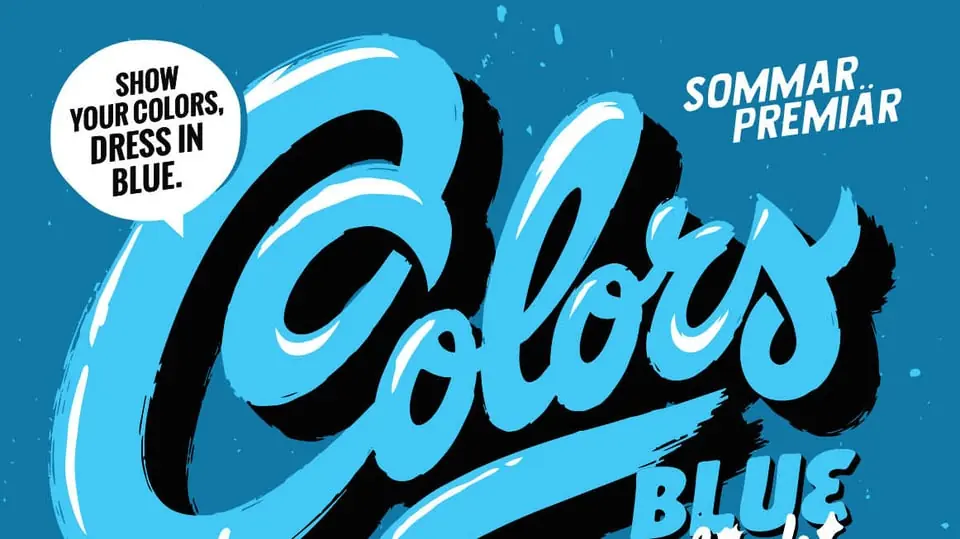 Colors Blue Night — Nefertiti, Gothenburg