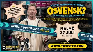 OSVENSK: Work in Progress - Мортен Андерссон Stand up