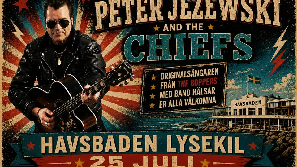 Peter Jezewski and The Chiefs — Havsbadet Lysekil, Lysekil