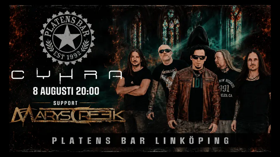 CYHRA + Marys Creek — Platens Bar, Linköping