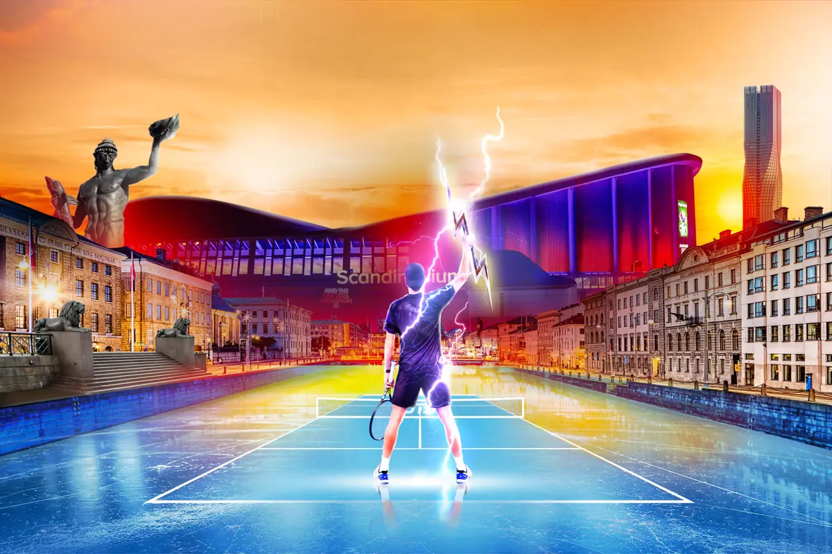 Ultimate Tennis Showdown Gothenburg — Scandinavium, Gothenburg