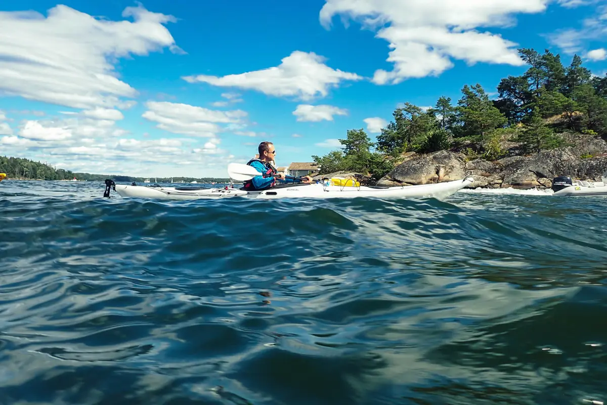 Archipelago Kayaking with Island Lunch — Skärgårdens Kanotcenter, Vaxholm