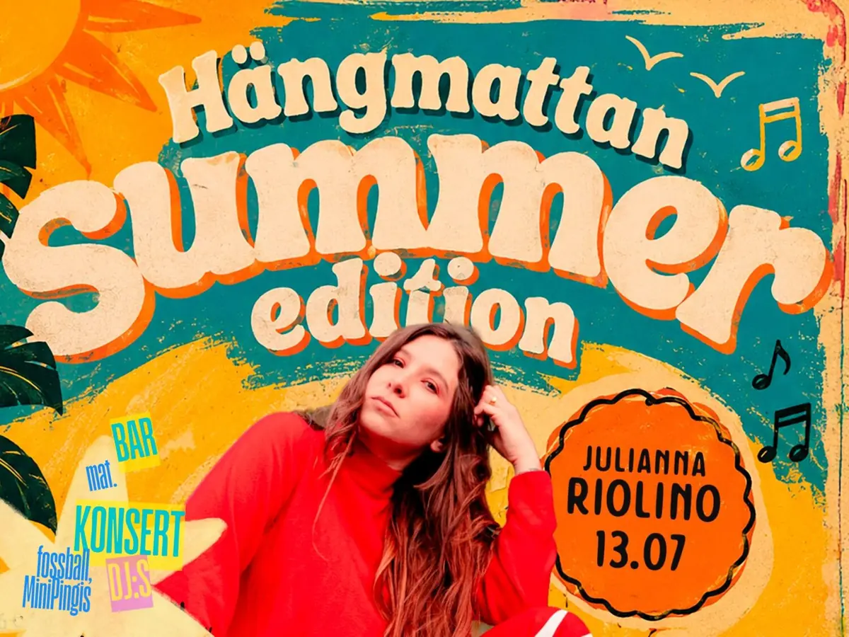 Hängmattan Summer Edition — Musikens Hus & Hängmattan Kök & Bar, Gothenburg
