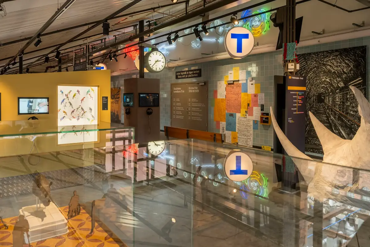 Tunnelbanan - In Step with the Times — Stockholm Transport Museum, Stockholm
