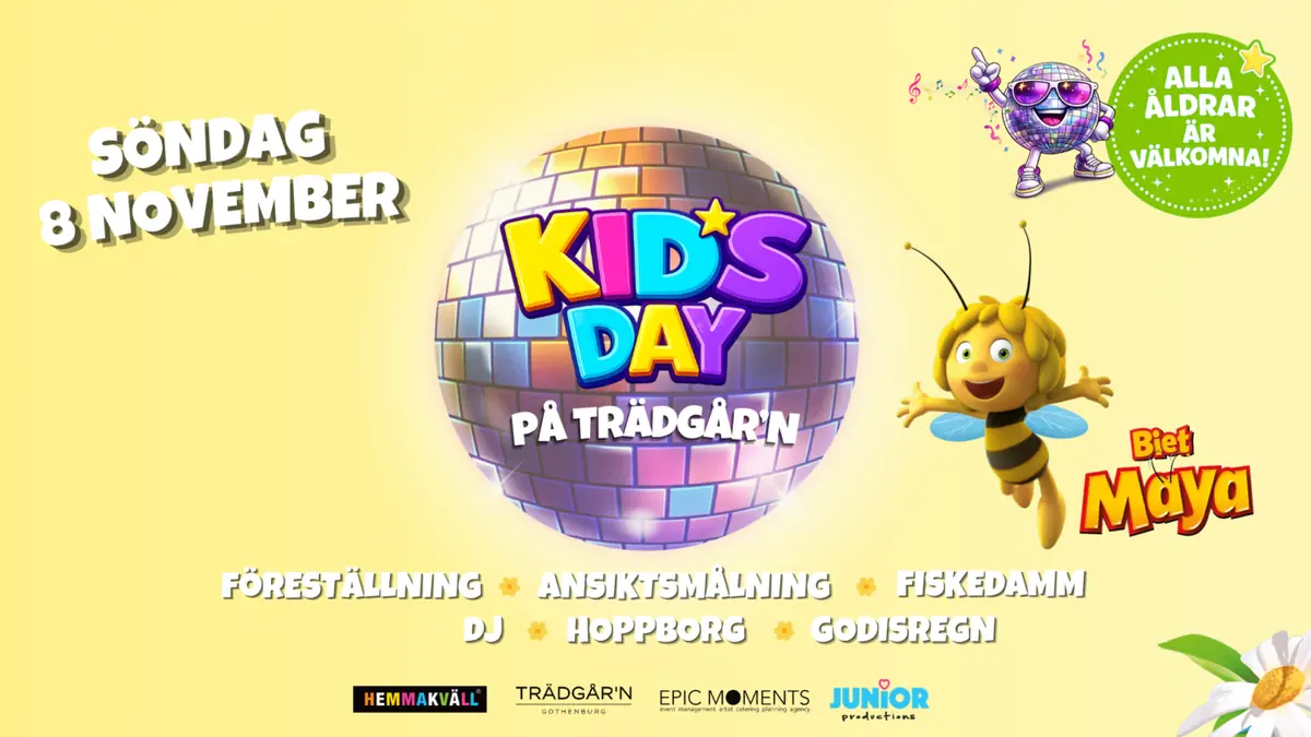 Kids' Day - 8 ноября — Trädgår’n, Гётеборг