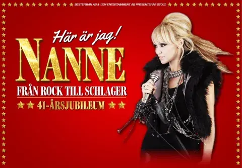 Nanne Grönwall - Här är jag — Konsertsalen, Malmö