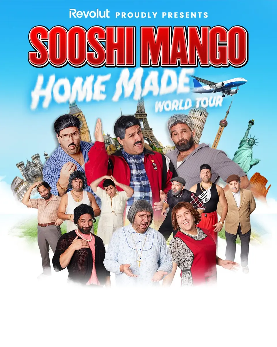 Sooshi Mango - The Home Made World Tour — Oscarsteatern, Tukholma