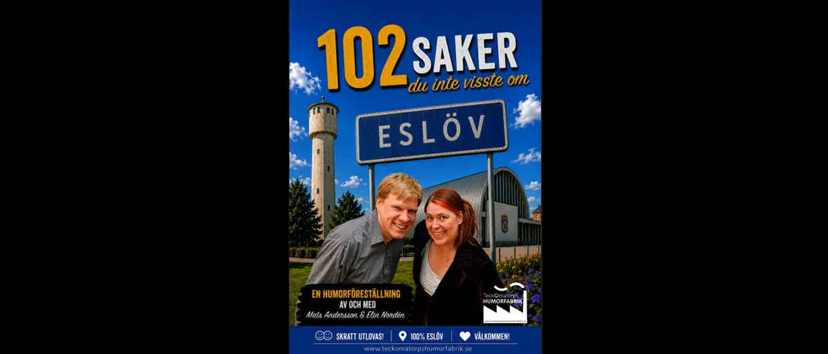 102 Things You Didn't Know About Eslöv — Medborgarhuset, A-salen, Eslöv