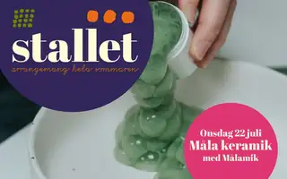 Роспись керамики с Målamik
