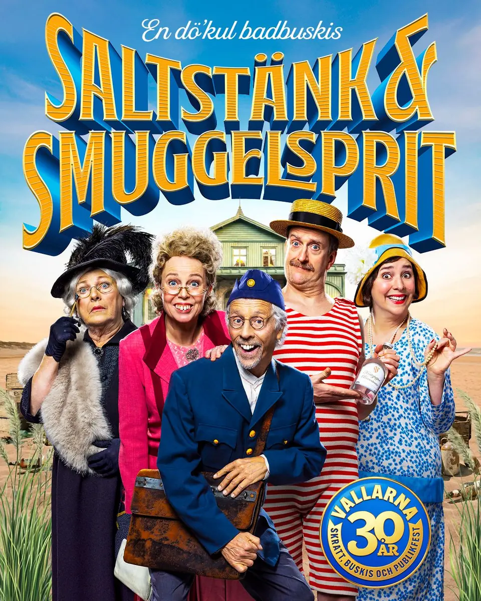 Saltstänk & Smuggelsprit — Vallarnas friluftsteater, Falkenberg
