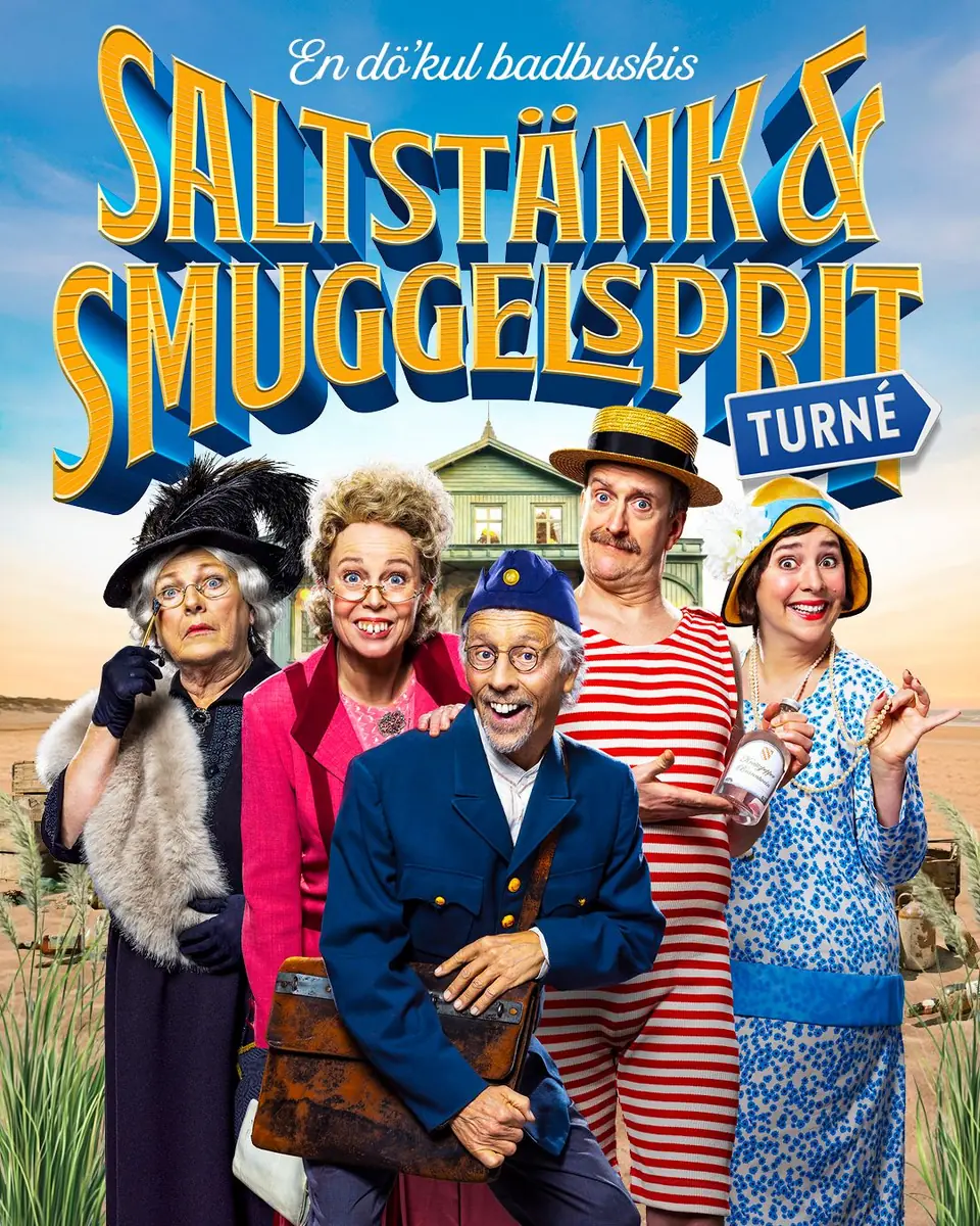 Saltstänk & Smuggelsprit турне — Karlskrona Konserthusteater, Карлскруна