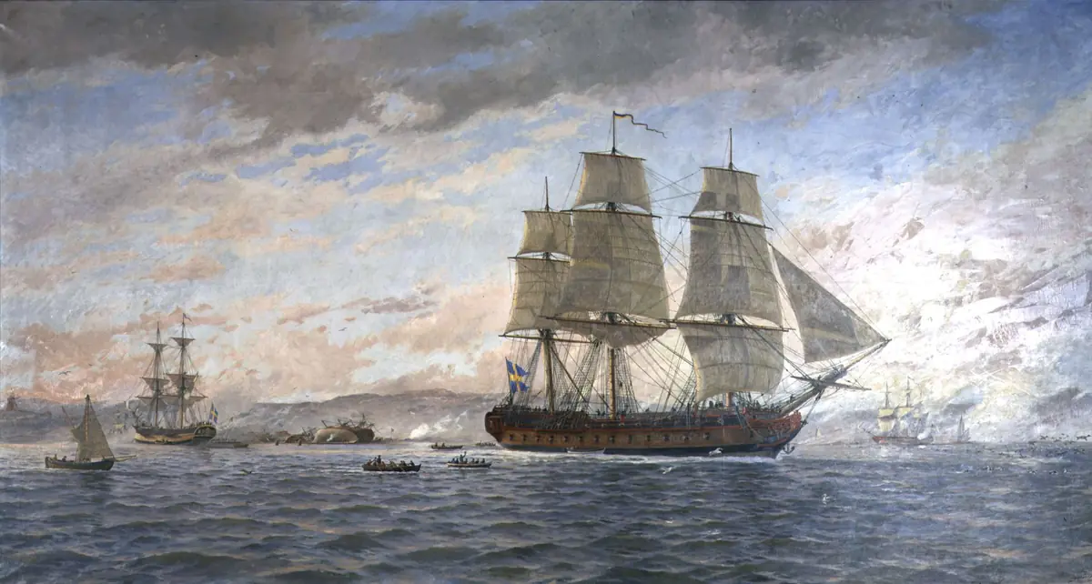 Ostindiefärderna — Sjöfartsmuseet Akvariet, Göteborg