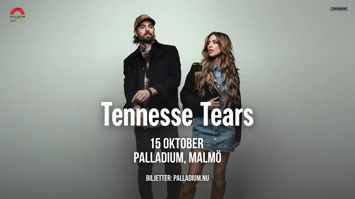Tennessee Tears - The Ashes & Embers Tour — Palladium, Malmö