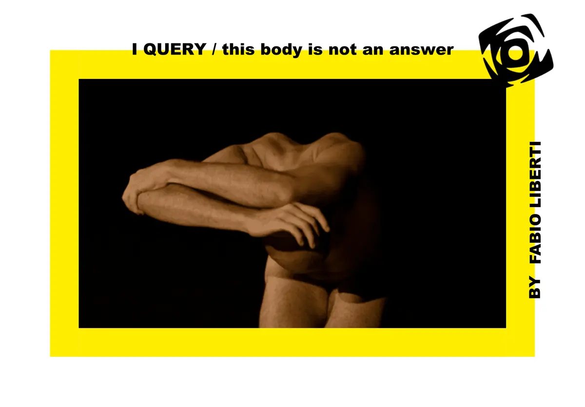 I QUERY / this body is not an answer - FABIO LIBERTI — Palladium, Malmö