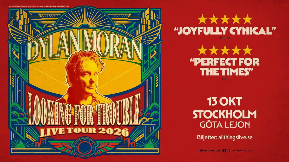 Dylan Moran — Göta Lejon, Stockholm