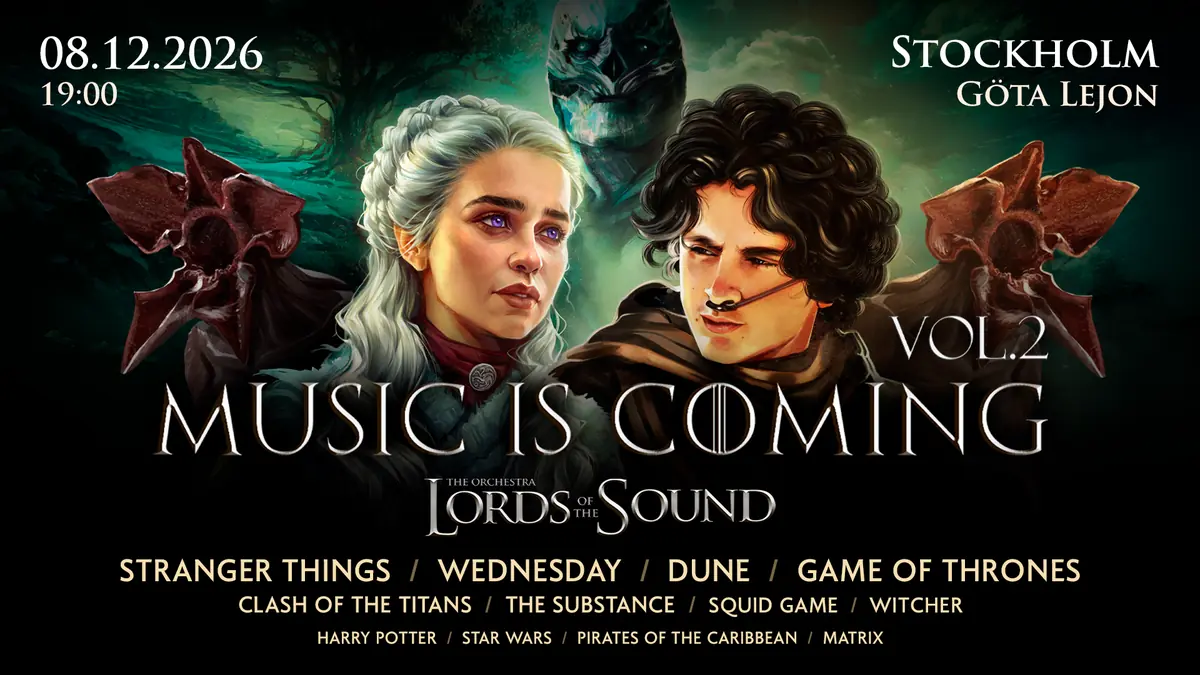 Music is Coming — Göta Lejon, Stockholm