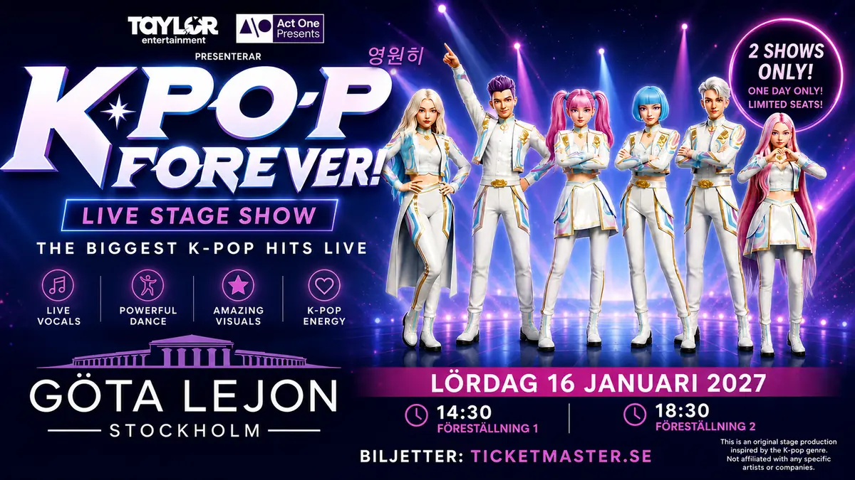 K-Pop Forever! — Göta Lejon, Stockholm
