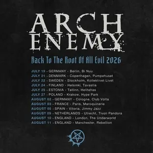 Arch Enemy — Pumpehuset, Malmö