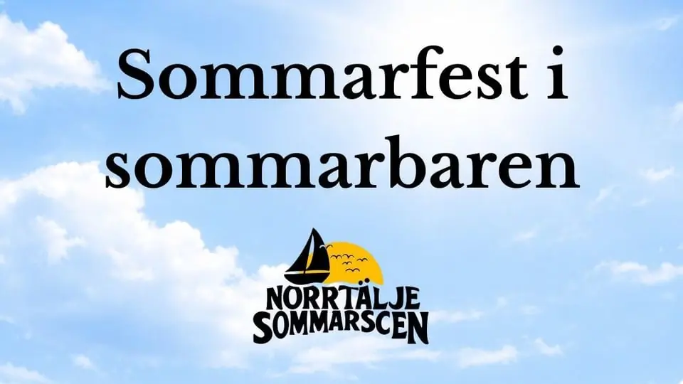 Kesäjuhla kesäbaarissa — Societetsparken Norrtälje, Norrtälje
