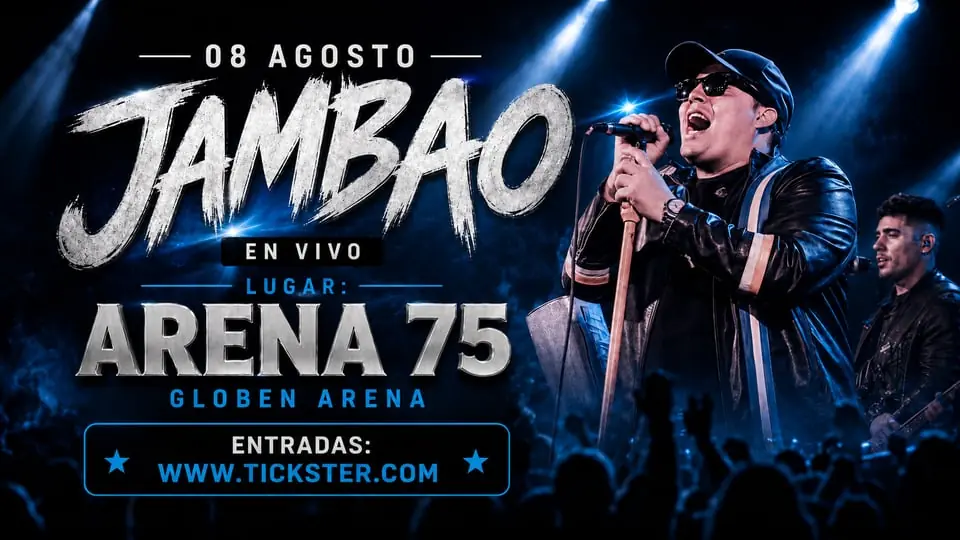 JAMBAO live in Stockholm 08/08 — Arena 75, Tukholma