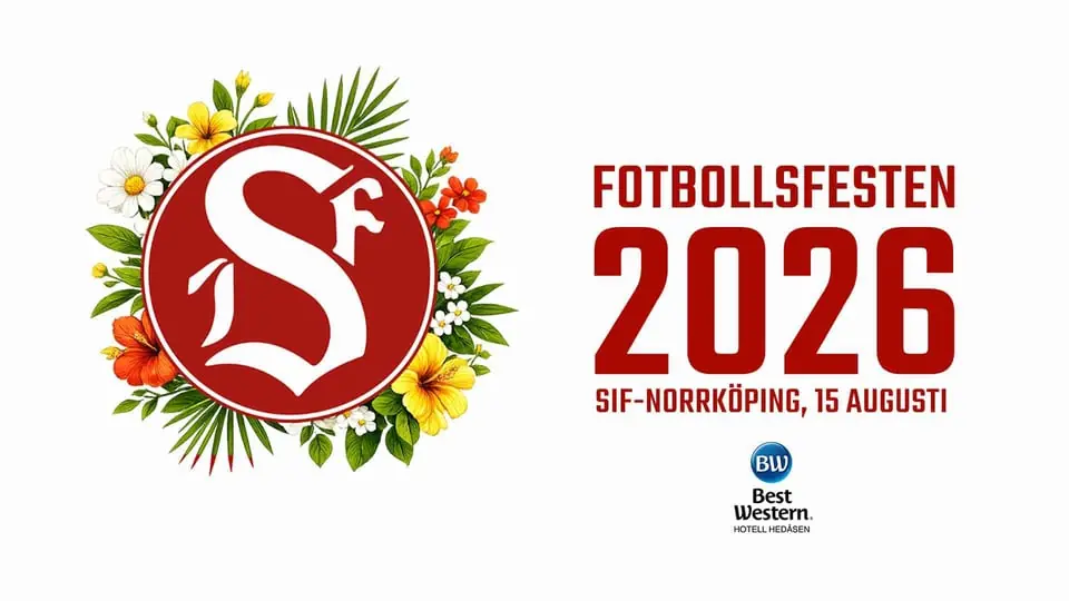 FOTBOLLSFESTEN 2026, SOMMAR I TREBO — Best Western Hotell Hedåsen Restaurang & Bar, Сандвикен