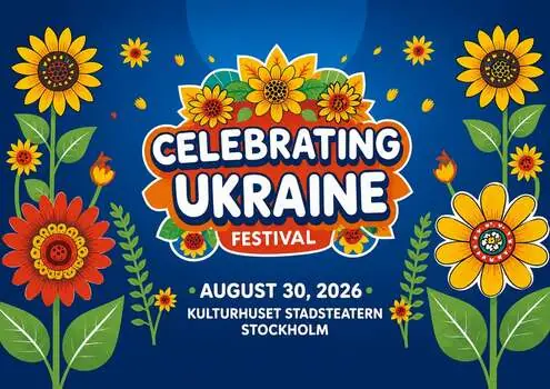 Celebrating Ukraine Festival 2026 — Kulturhuset Stadsteatern, Tukholma