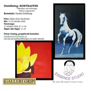 Näyttely Kontraster Galleri Gripissä