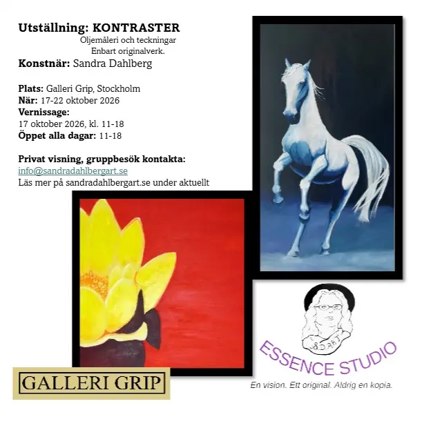 Выставка Контрасты в галерее Grip — Galleri Grip, Стокгольм