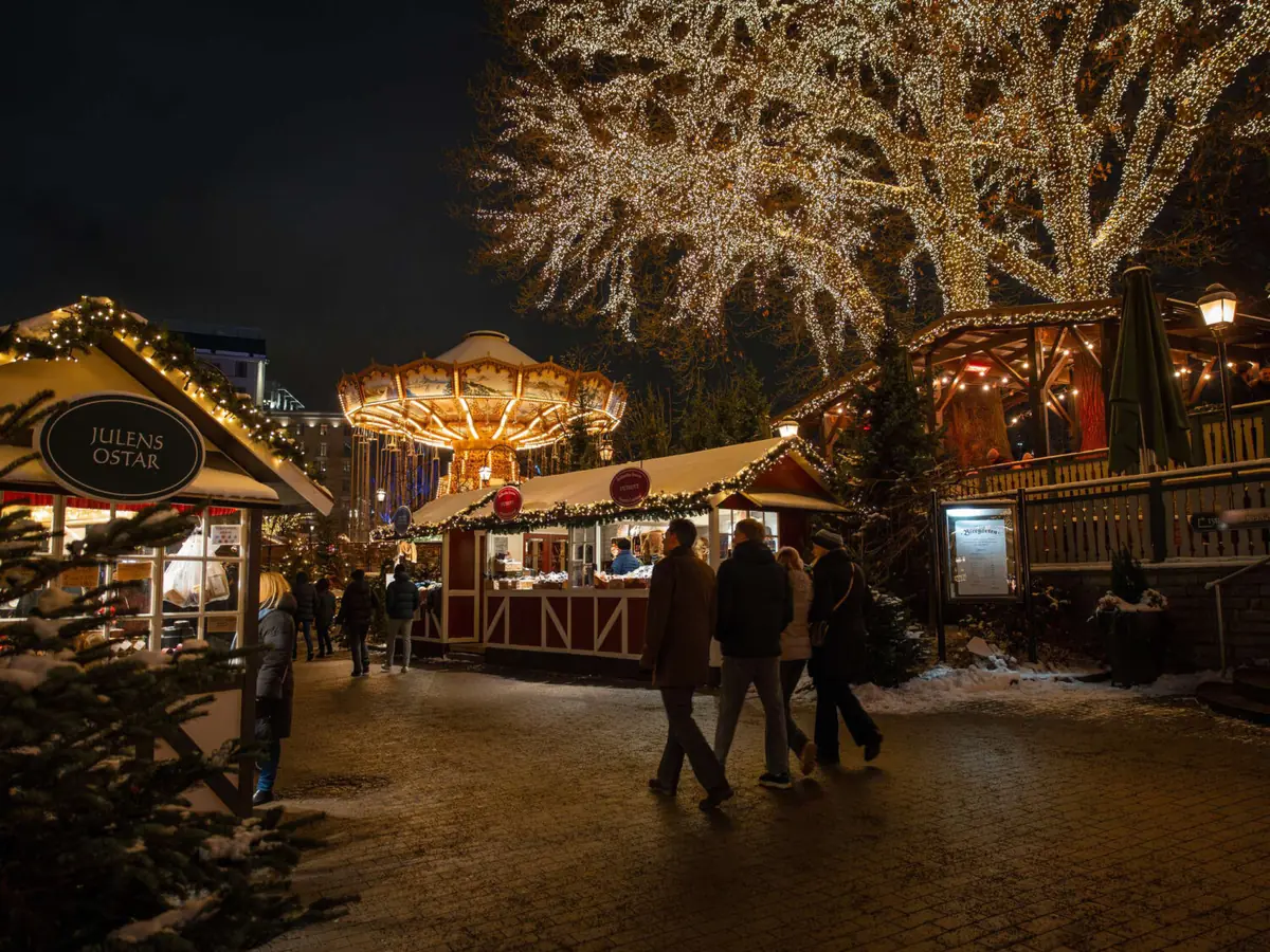 Рождество в Лизебергене — Liseberg, Гётеборг