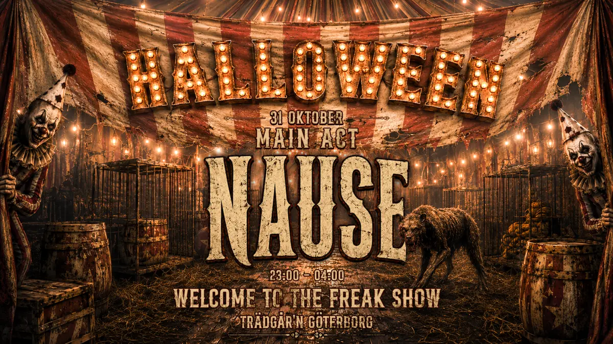 Göteborgs største Halloween-fest — Trädgår’n, Göteborg