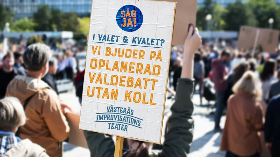 Västerås Improvisationsteater - Val & Kval — Carlsson På Kajen, Västerås