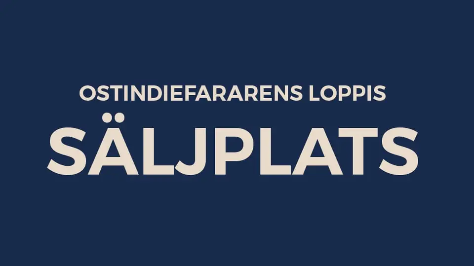 Säljplats - Ostindiefararens Loppmarknad — Eriksberg Pir Fyra 2, Göteborg