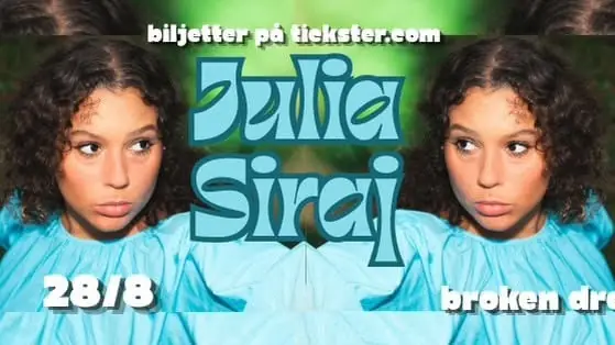 BD Live! - Julia Siraj + Support: Hilma Bendrik — Broken Dreams Auditorium, Borlänge