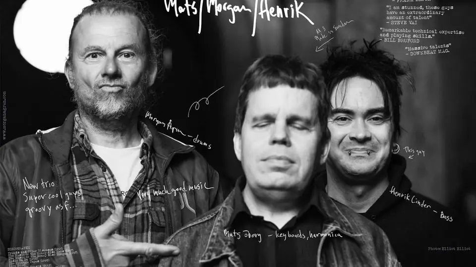 Mats/Morgan Band & Henrik Linder — Oktoberteatern (Onumrerat), Södertälje