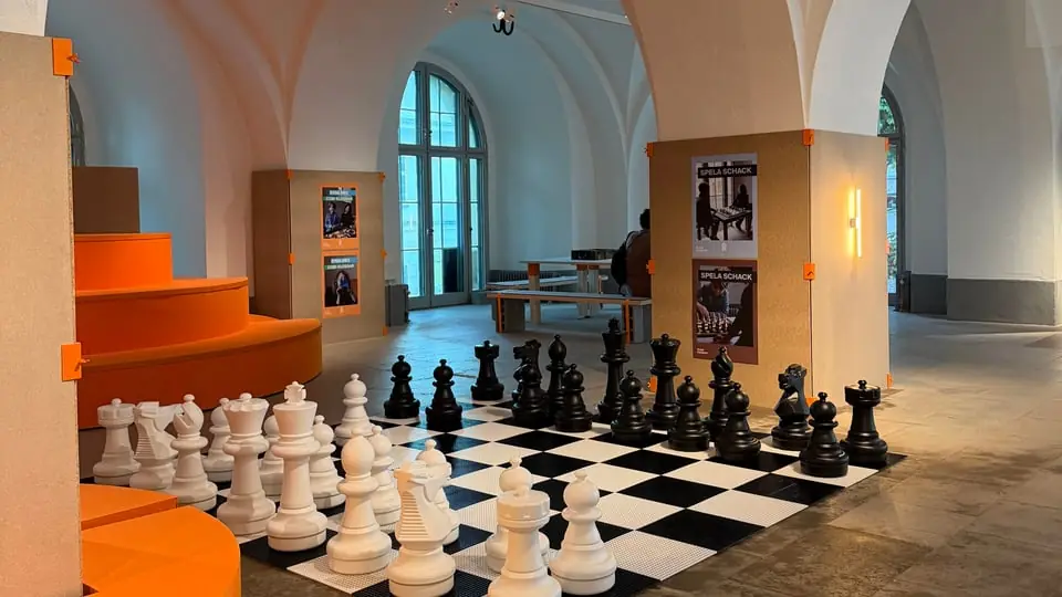 Keskustelu: Shakki ja strategiat — Armémuseum, Tukholma